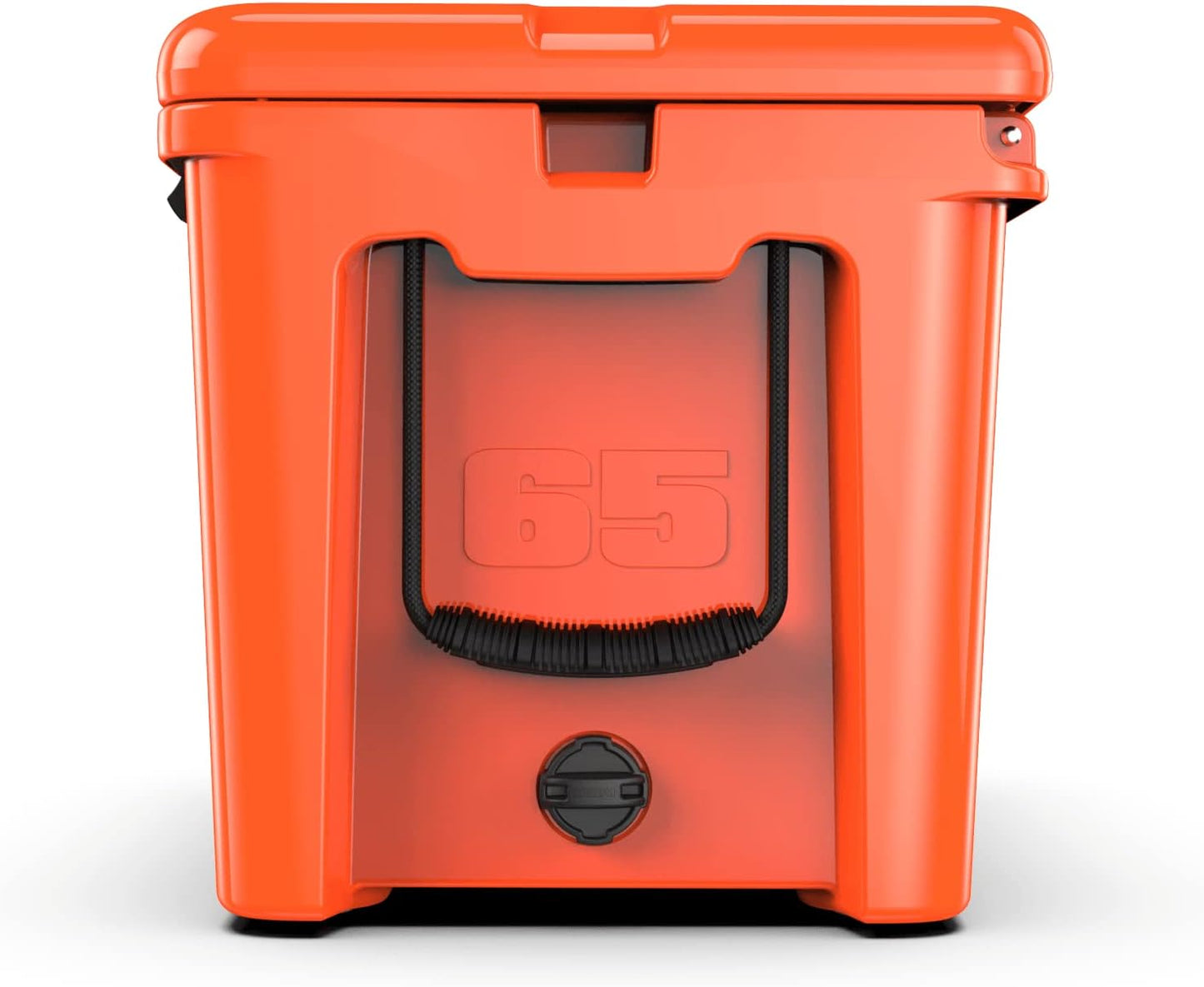 65 Cooler | 65 Qt Ice Chest Durable Rotomolded Insulated | Made in USA | Warranty for Life | for Beach Boat Camping Fishing Hunting | K65