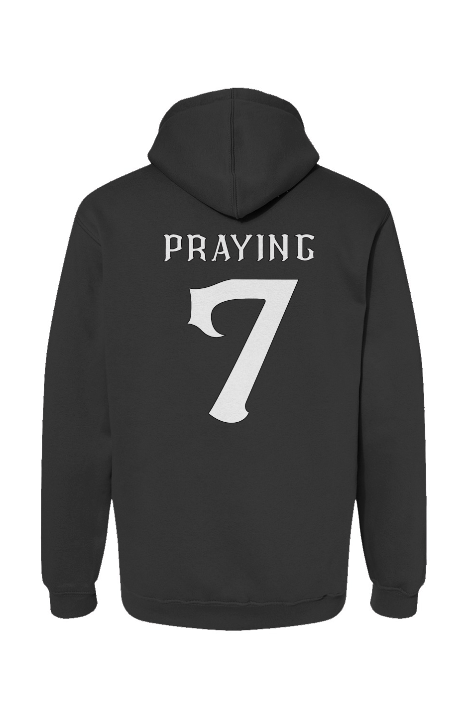 Faith Mob Praying 7 Hoodie -Black, Navy, and Red
