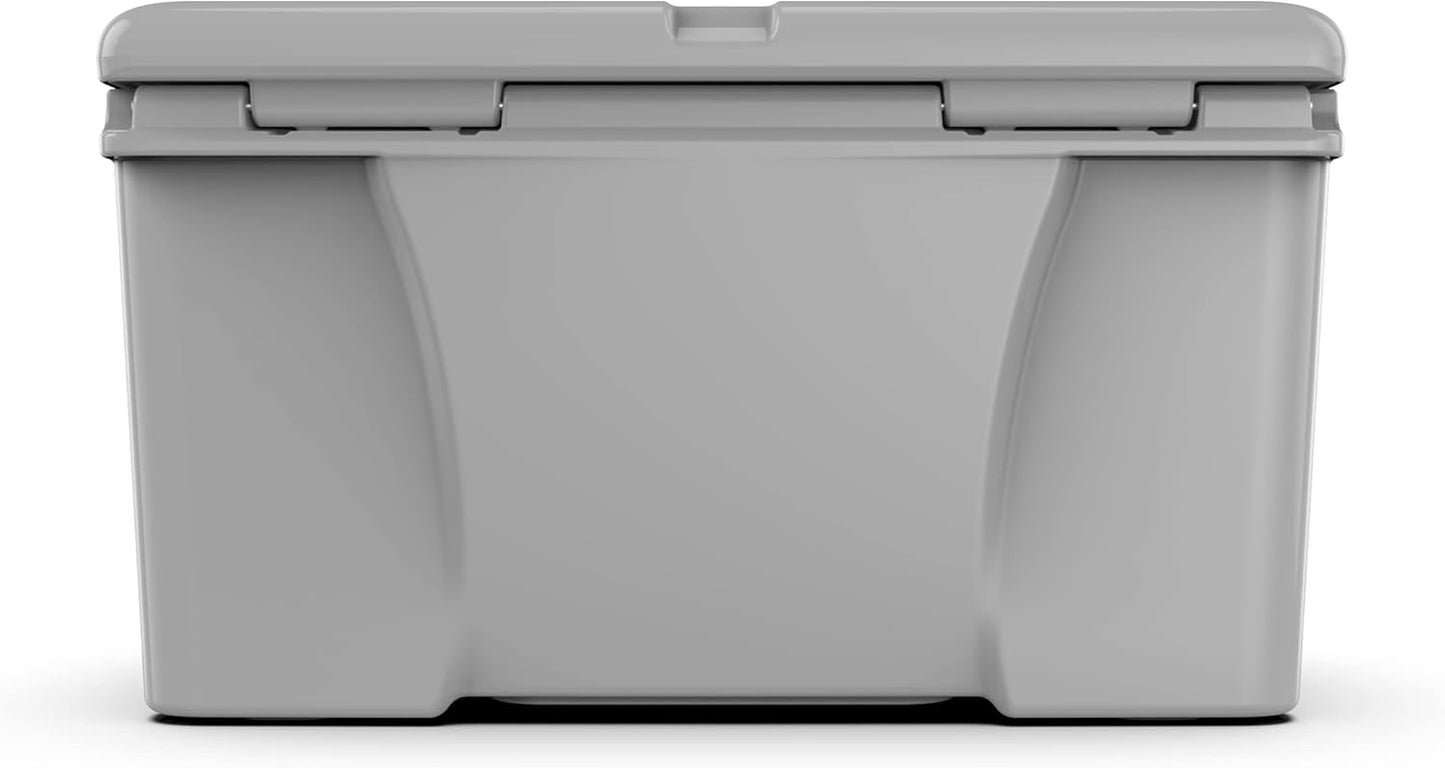 65 Cooler | 65 Qt Ice Chest Durable Rotomolded Insulated | Made in USA | Warranty for Life | for Beach Boat Camping Fishing Hunting | K65
