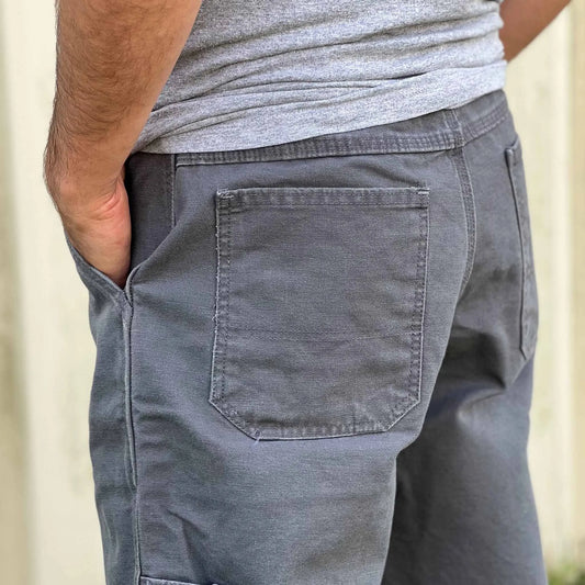 Duck Canvas Carpenter Short - Gravel