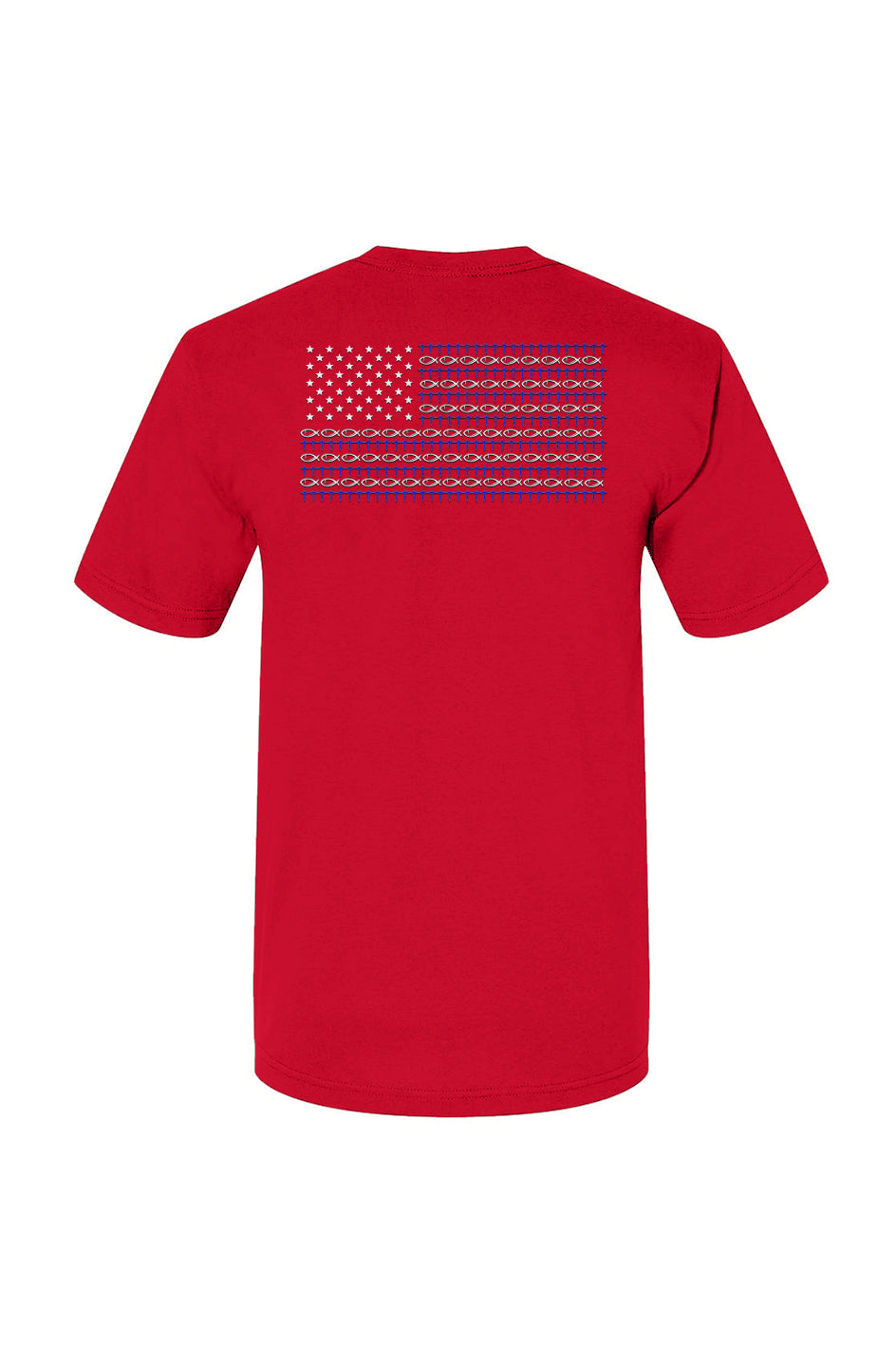 Faith Mob Fish Flag T-Shirt