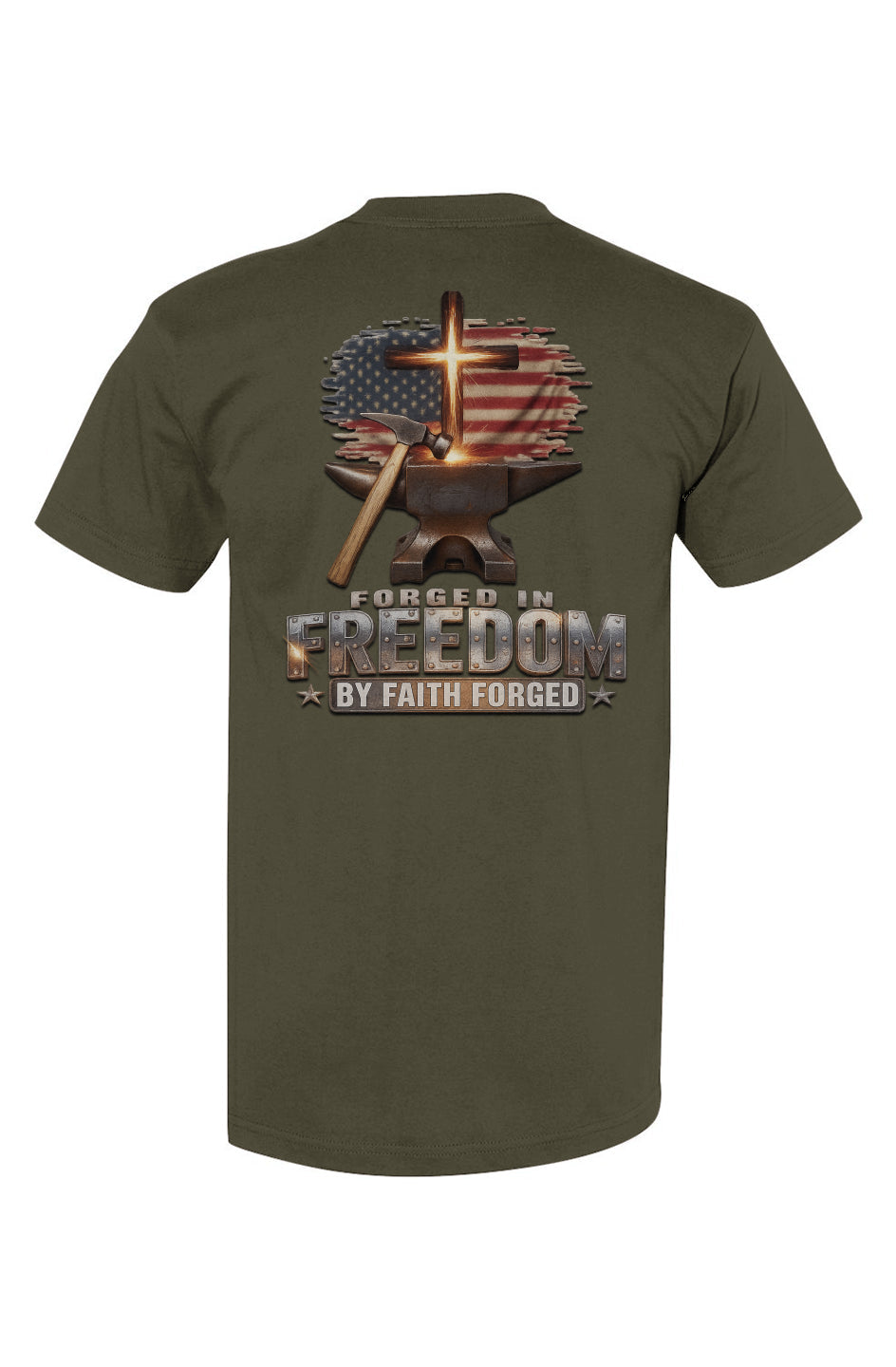 Crown and Creed Forged In Freedom T-Shirt