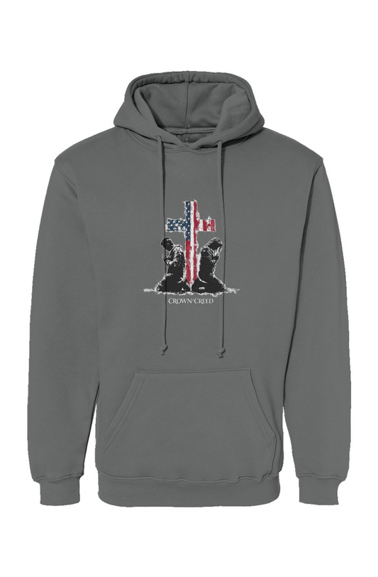 Crown and Creed Heal our Land Pullover Hoody - Black, Navy, and Gray