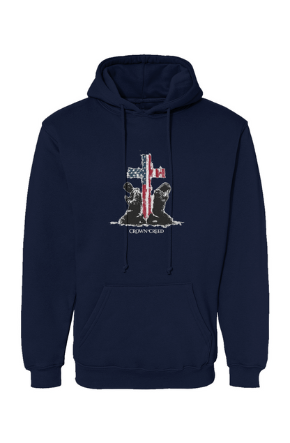 Crown and Creed Heal our Land Pullover Hoody - Black, Navy, and Gray