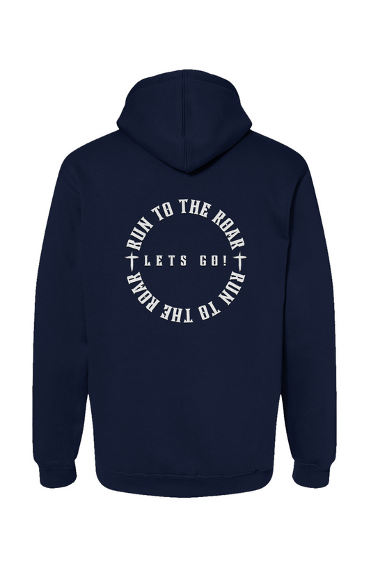 Faith Mob Let's Go Hoodie - Black, Navy, and Red