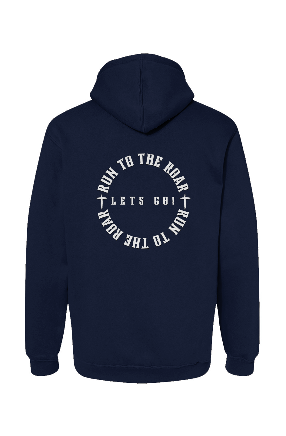 Faith Mob Let's Go Hoodie - Black, Navy, and Red