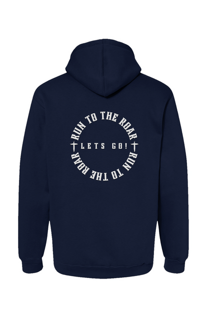 Faith Mob Let's Go Hoodie - Black, Navy, and Red