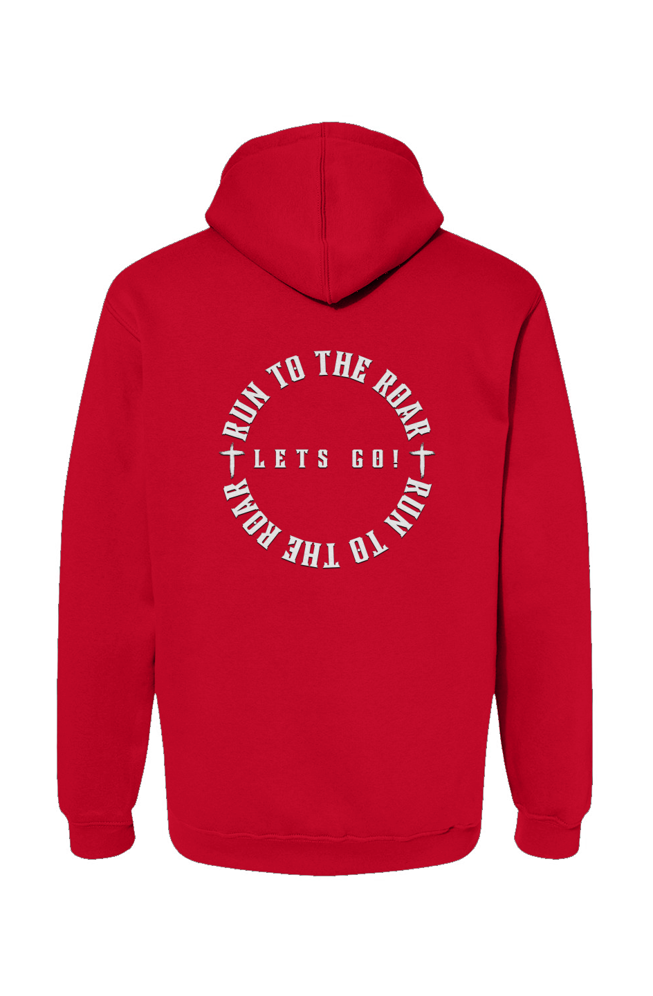 Faith Mob Let's Go Hoodie - Black, Navy, and Red