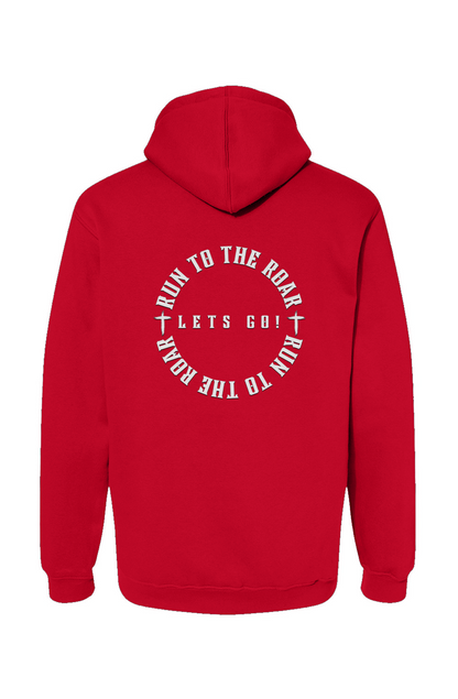 Faith Mob Let's Go Hoodie - Black, Navy, and Red