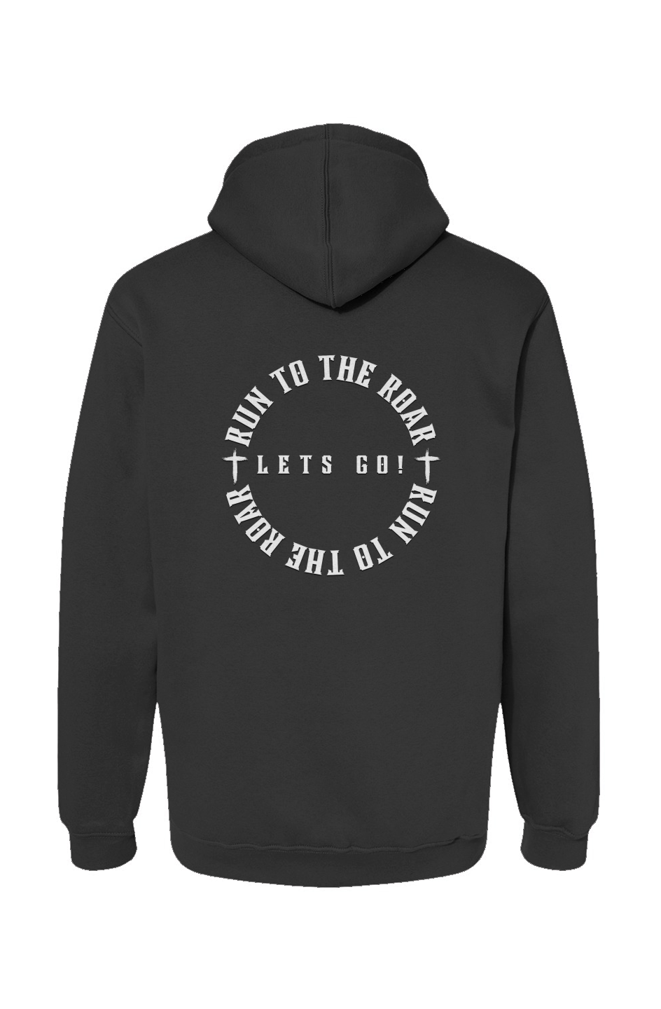 Faith Mob Let's Go Hoodie - Black, Navy, and Red