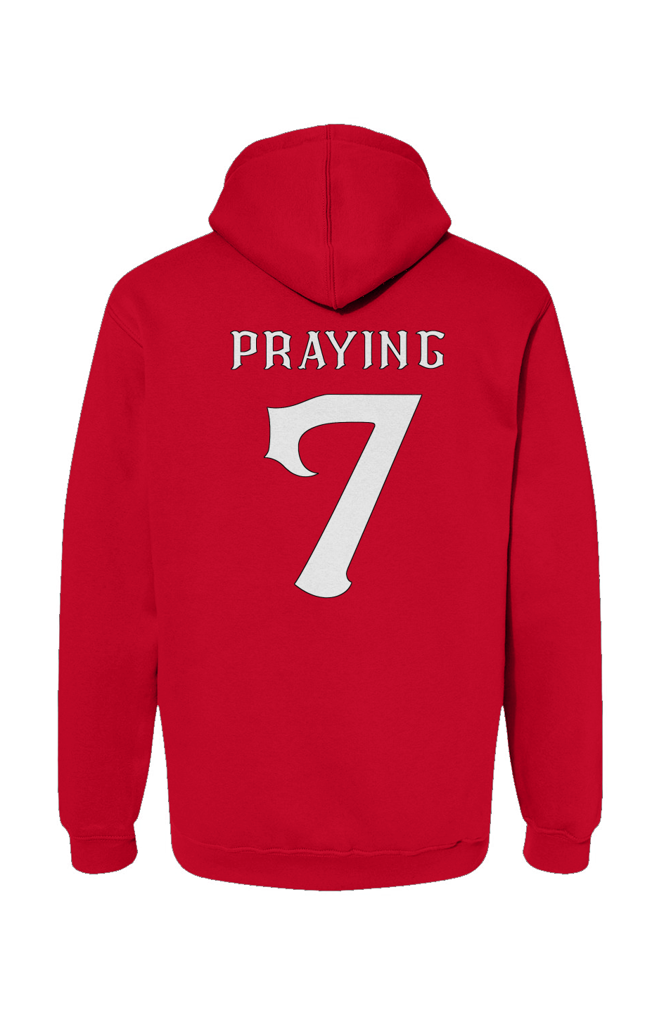 Faith Mob Praying 7 Hoodie -Black, Navy, and Red