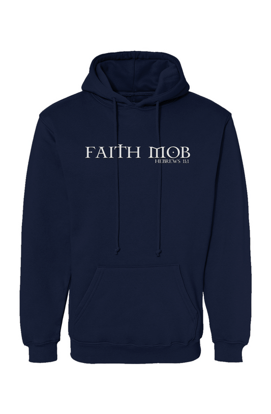 Faith Mob Praying 7 Hoodie -Black, Navy, and Red