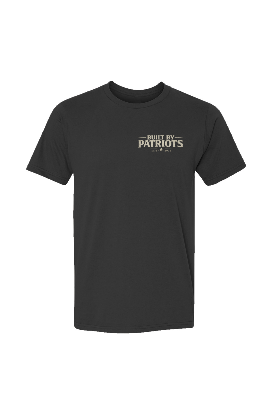 Crown and Creed Built By Patriots T-Shirt