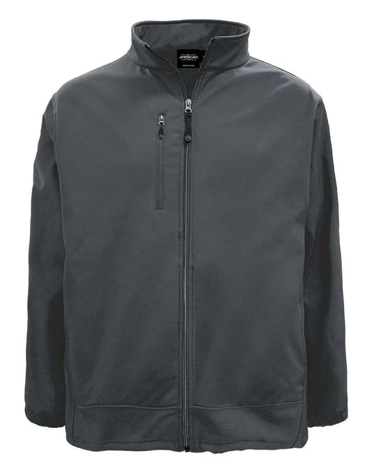 Men's 3 Layers Soft Shell Full Zip Jacket