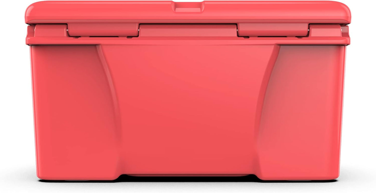 45 Cooler | 45 Qt Ice Chest Durable Rotomolded Insulated | Made in USA | Warranty for Life | for Beach Boat Camping Fishing Hunting | K45