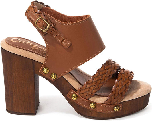 Fanny Women'S Braided Heeled Sandal MADE in USA