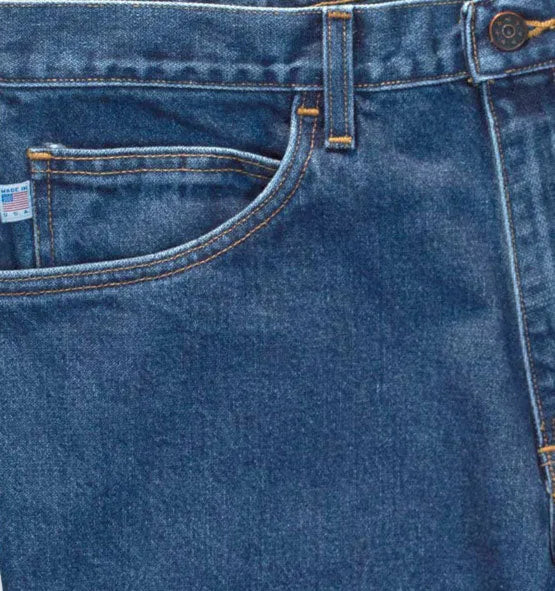 Men's Boot Cut Jean with Gusset - Medium Stonewash