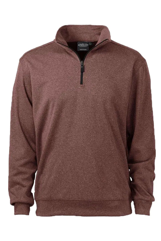 Bonded Interlock 1/4 Zip Pullover