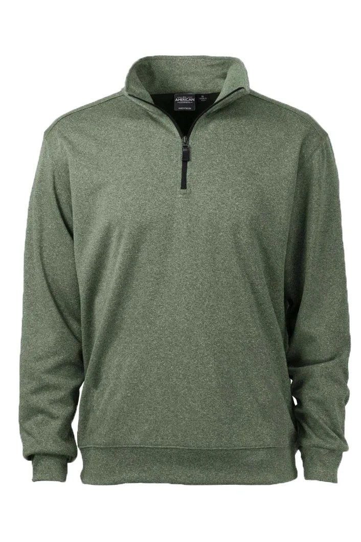 Bonded Interlock 1/4 Zip Pullover