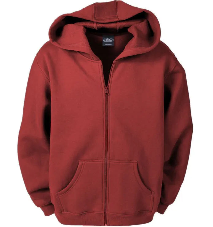 Full Zip Hooded Sweatshirt