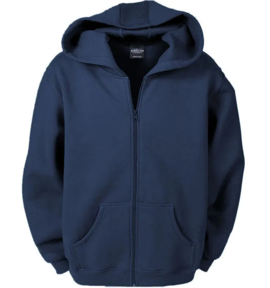 Full Zip Hooded Sweatshirt