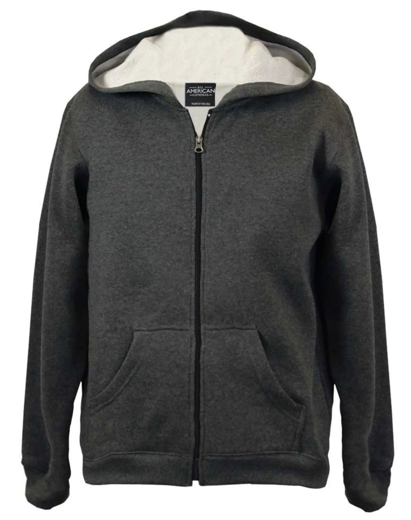 Full Zip Hooded Sweatshirt