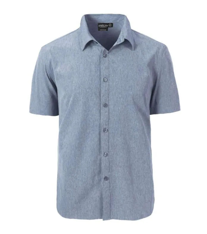 Men's Short Sleeve Dress Shirt