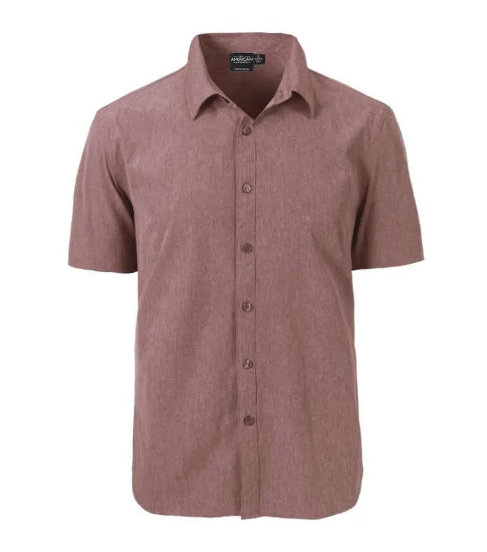 Men's Short Sleeve Dress Shirt