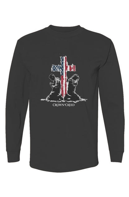 Crown and Creed Heal Our Land Long Sleeved Shirt