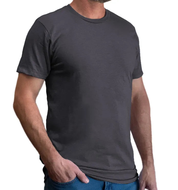 Classic Cotton Blend Crew Neck T-Shirt