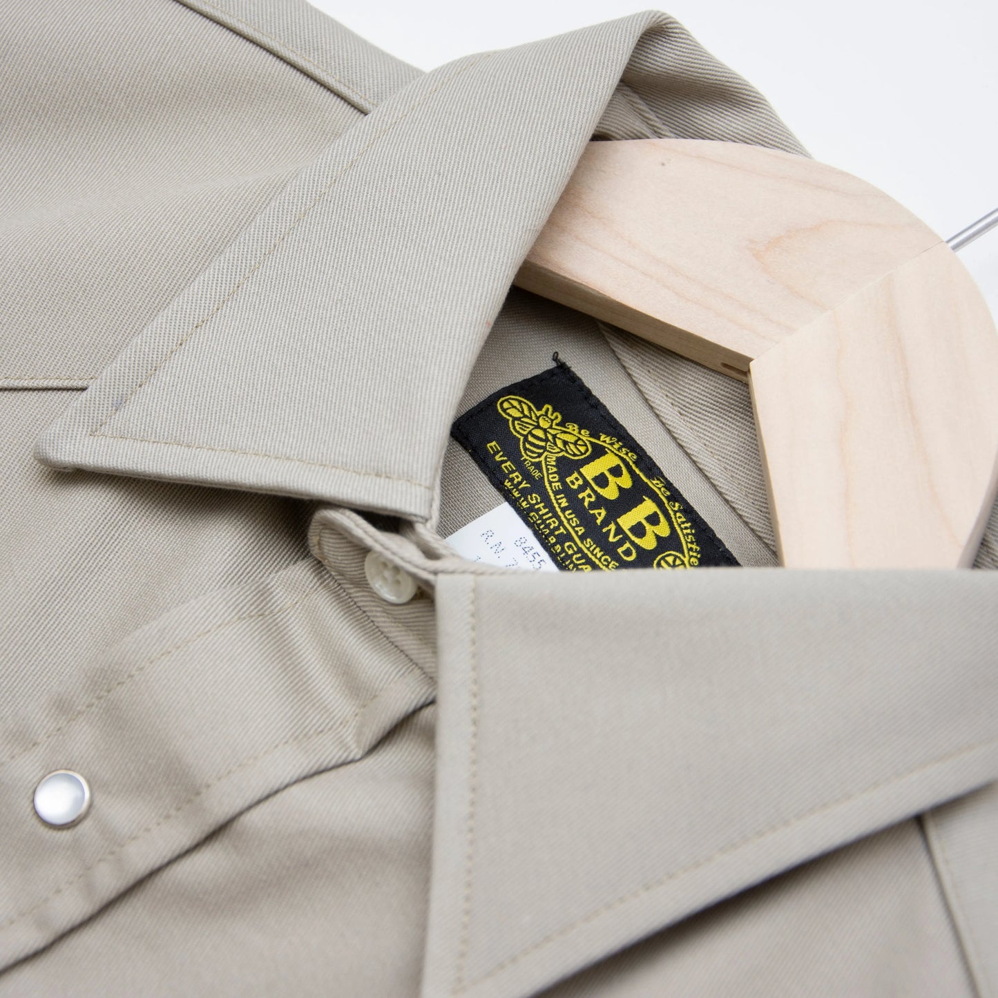 Heavyweight Khaki Work Shirt - Made in USA