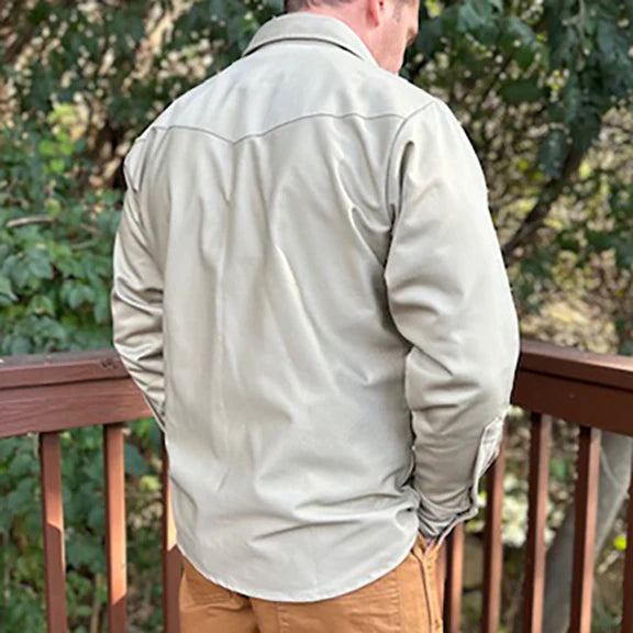 Heavyweight Khaki Work Shirt - Made in USA