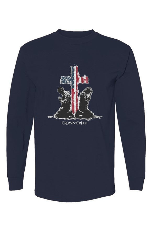 Crown and Creed Heal Our Land Long Sleeved Shirt