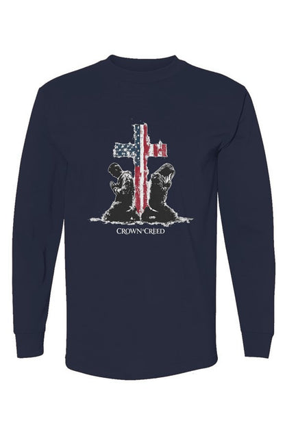 Crown and Creed Heal Our Land Long Sleeved Shirt
