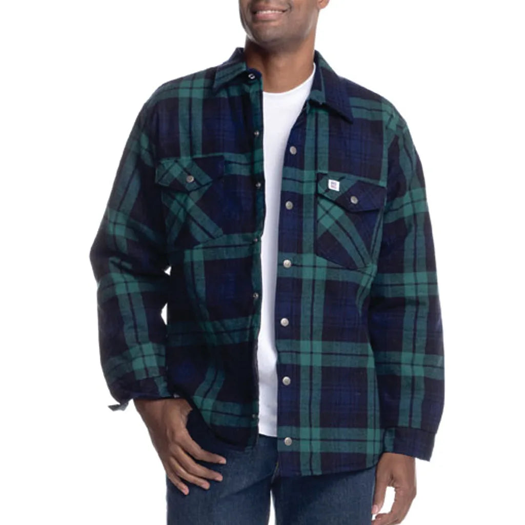 Quilt Lined Premium Flannel Work Shirt