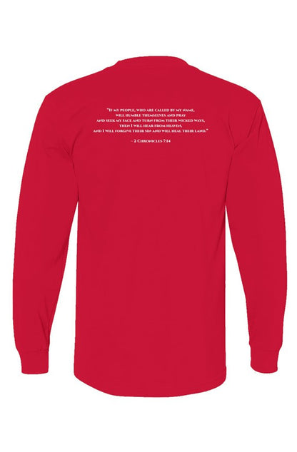 Crown and Creed Heal Our Land Long Sleeved Shirt