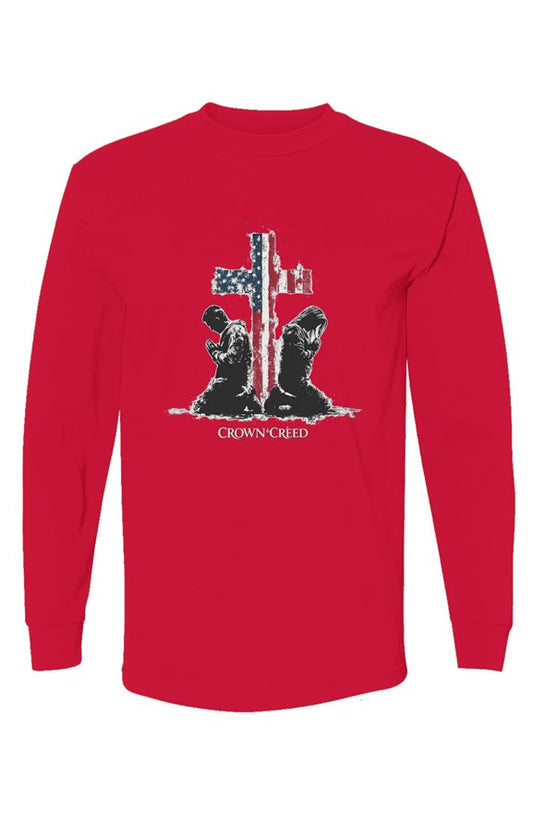 Crown and Creed Heal Our Land Long Sleeved Shirt