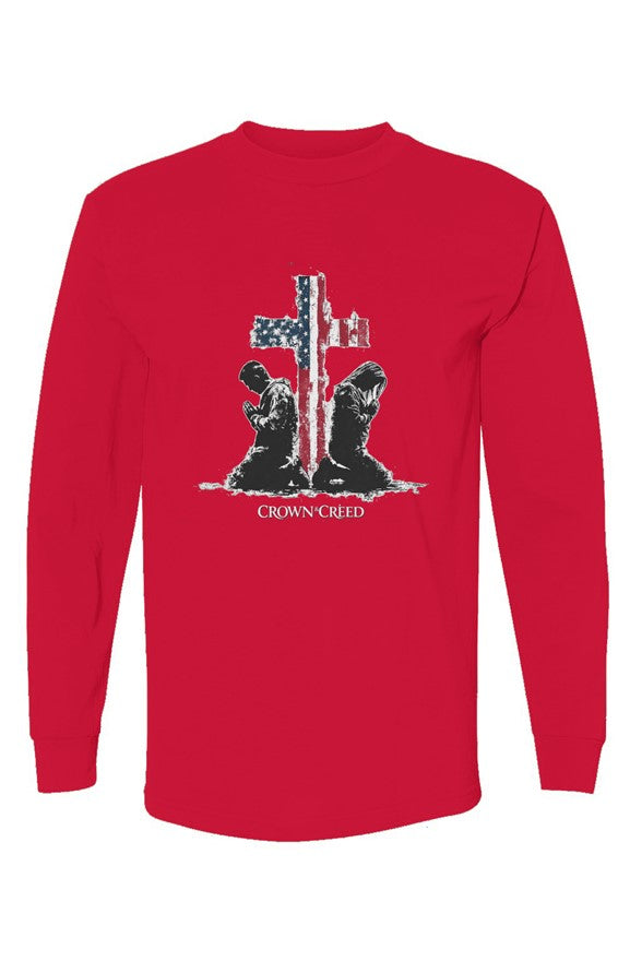 Crown and Creed Heal Our Land Long Sleeved Shirt