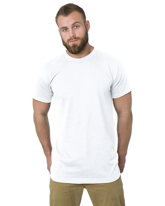Tall Heavyweight 100% Cotton T-Shirts - Made in USA