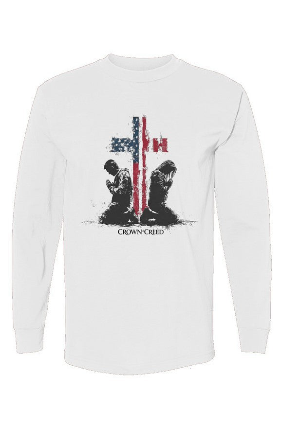 Crown and Creed Heal Our Land Long Sleeved Shirt