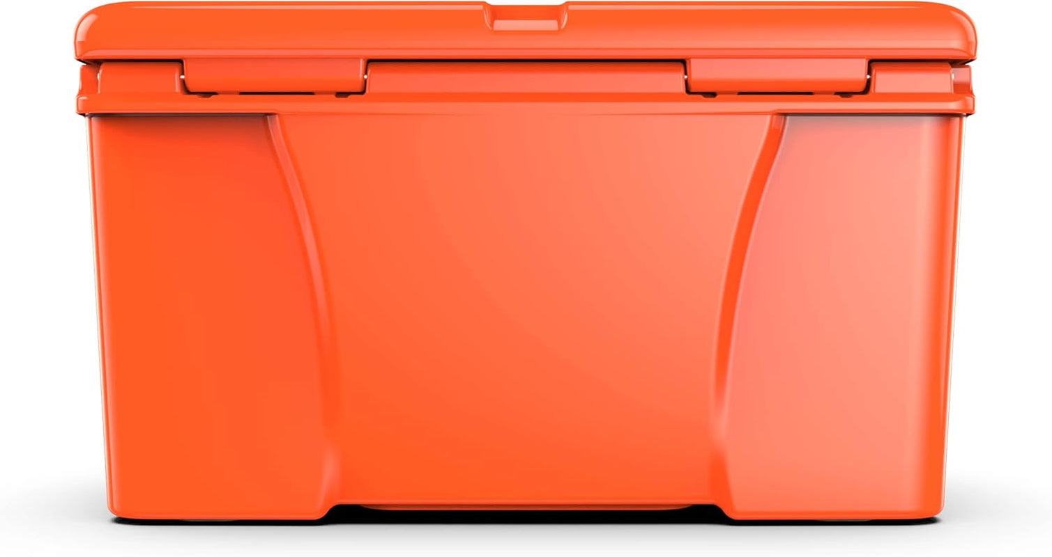 65 Cooler | 65 Qt Ice Chest Durable Rotomolded Insulated | Made in USA | Warranty for Life | for Beach Boat Camping Fishing Hunting | K65