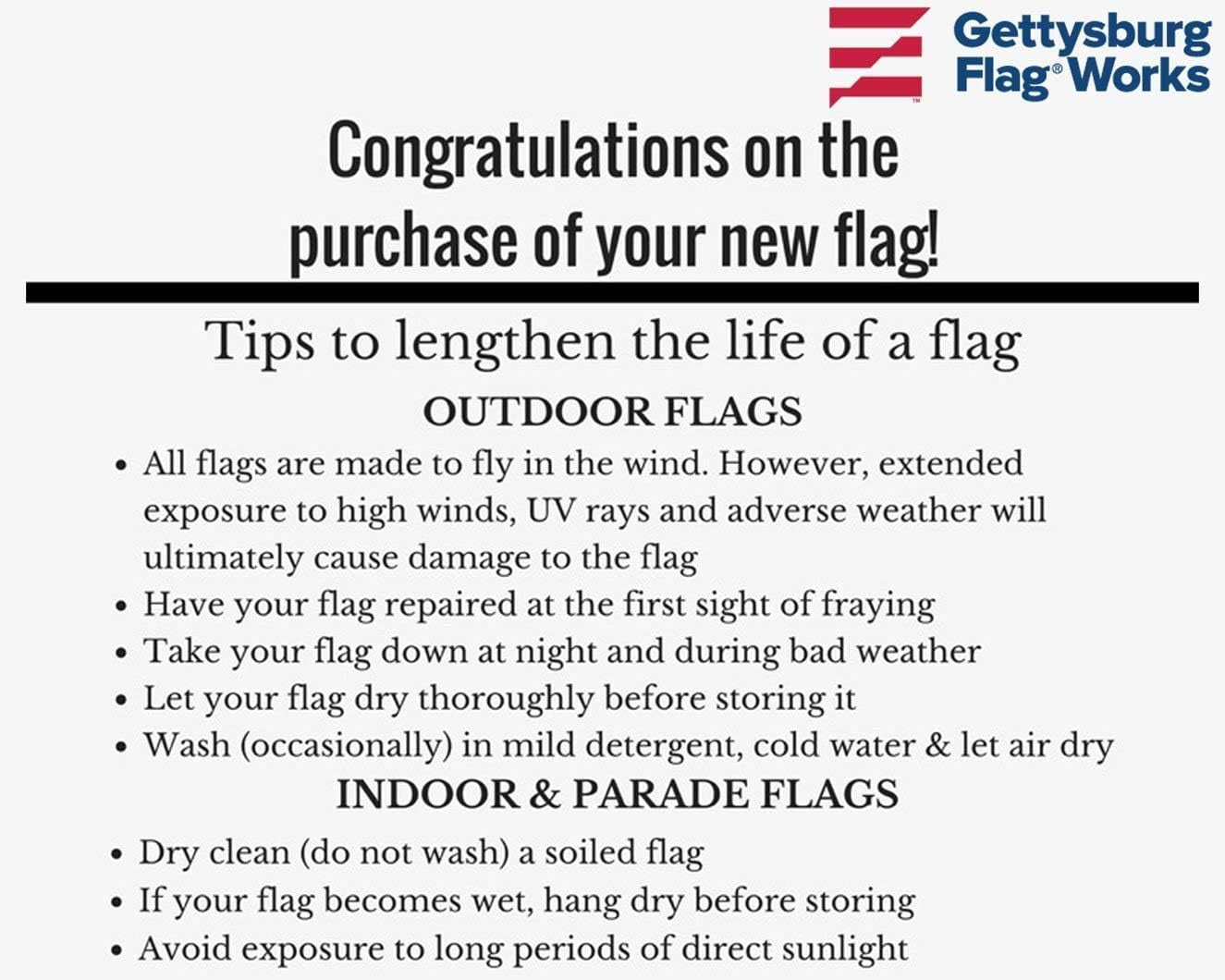 12X18" Tennessee Boat Flag - All Weather Nylon & Reinforced Fly End Stitching - Made in USA (12X18")